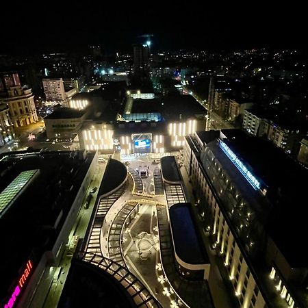 Diamond Of Skopje Luxury Apartment 18Th Floor Buitenkant foto