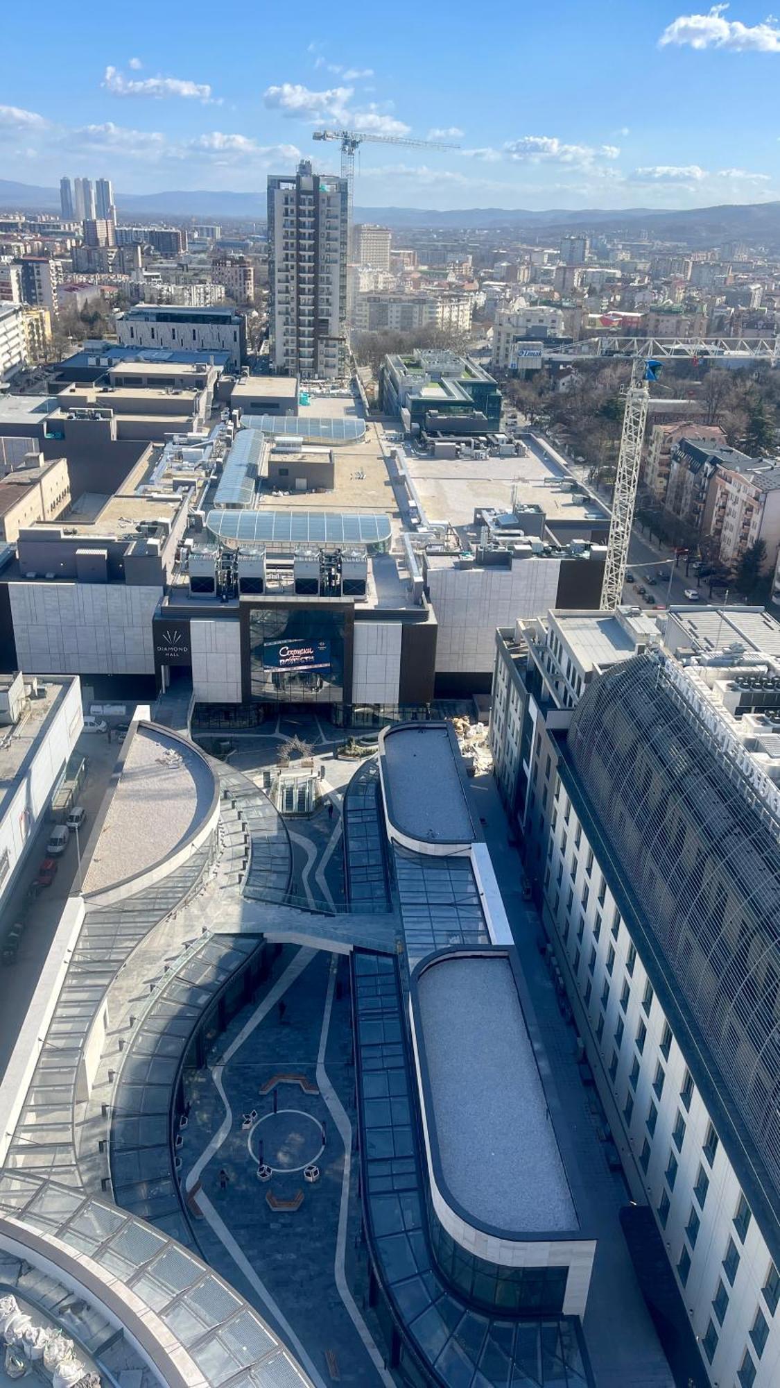 Diamond Of Skopje Luxury Apartment 18Th Floor Buitenkant foto