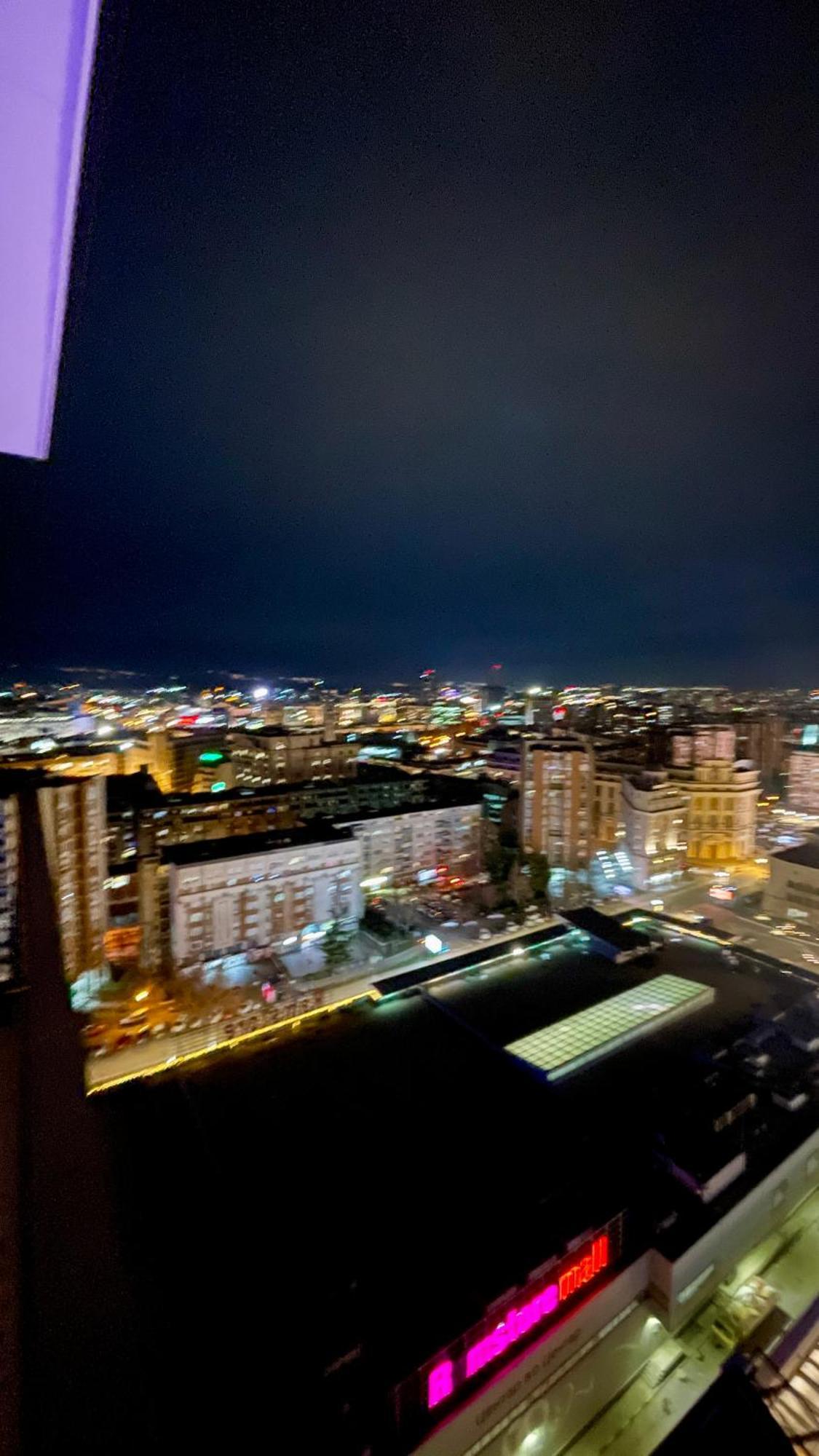 Diamond Of Skopje Luxury Apartment 18Th Floor Buitenkant foto
