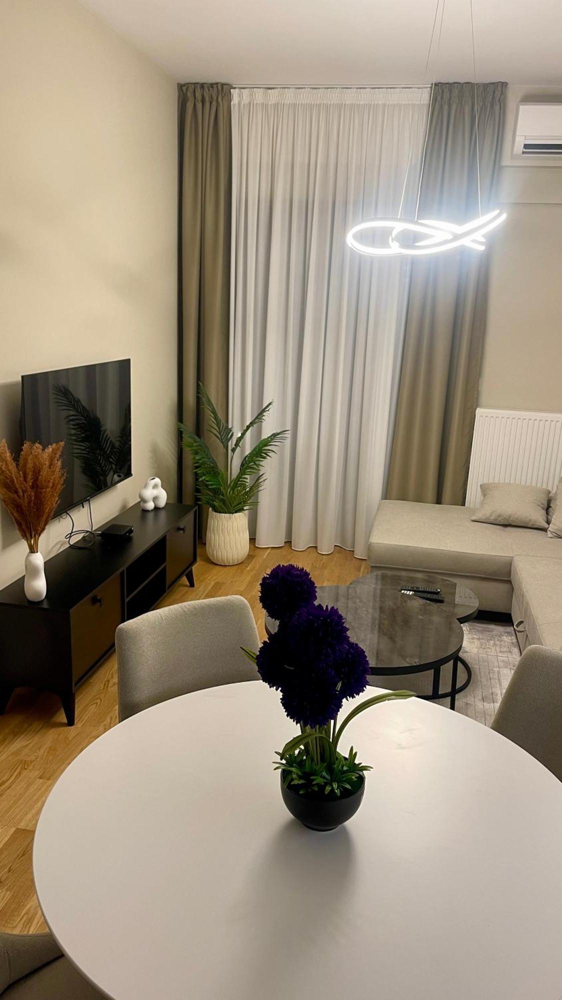 Diamond Of Skopje Luxury Apartment 18Th Floor Buitenkant foto